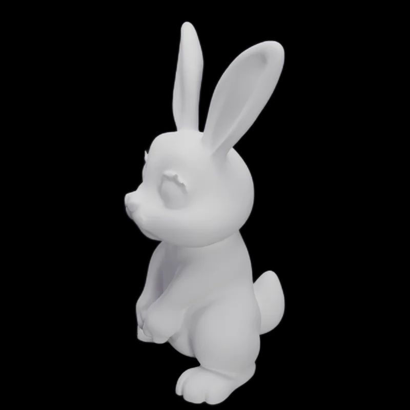 White Rabbit Statue: Charming Gift