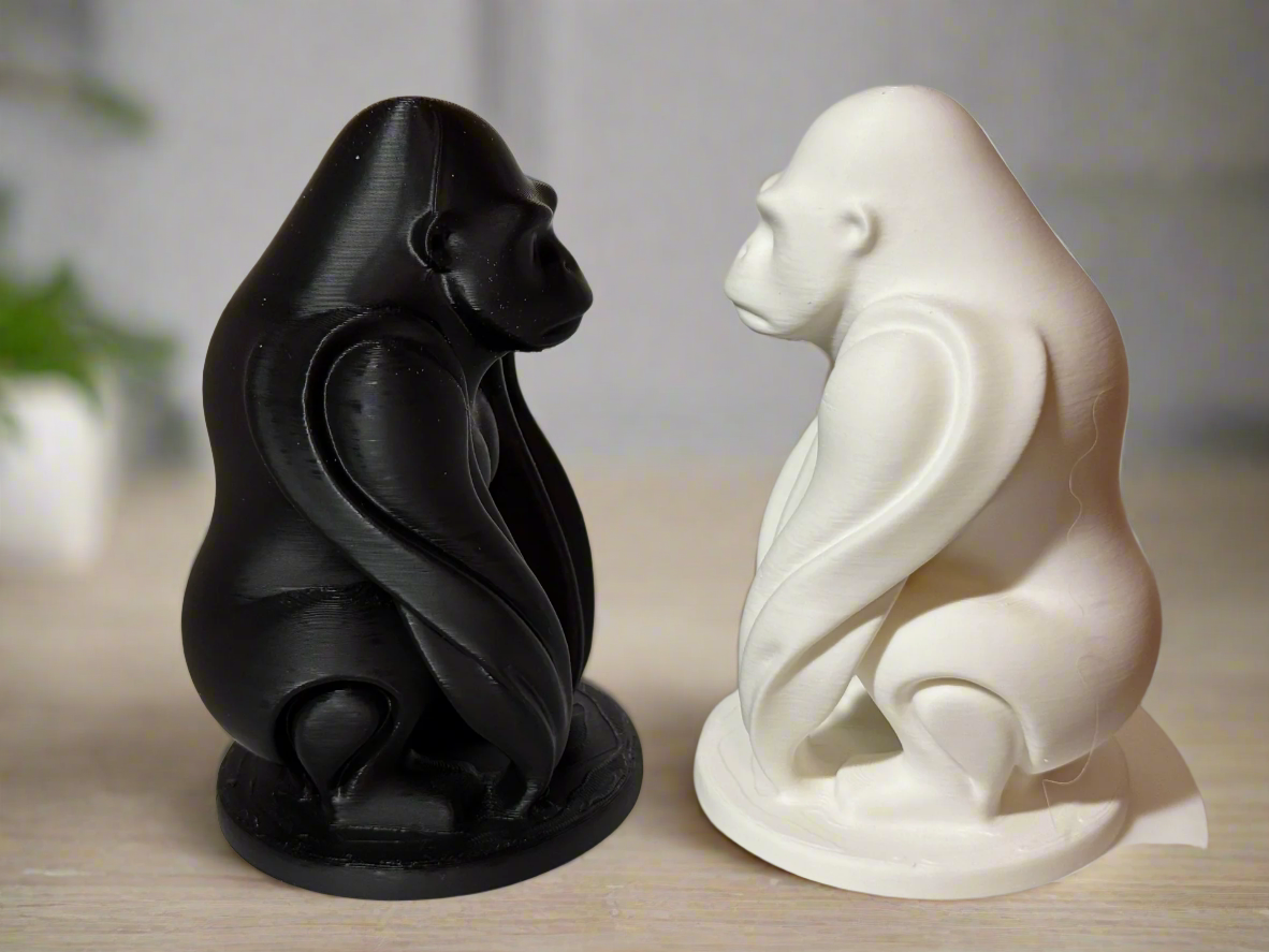 Minimal Gorilla Sculpture