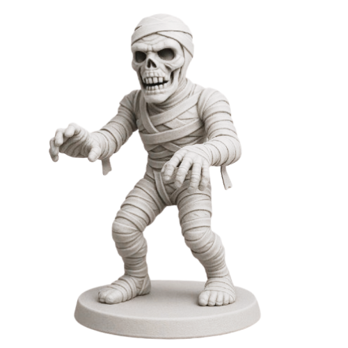 Egyptian Skull Figurine