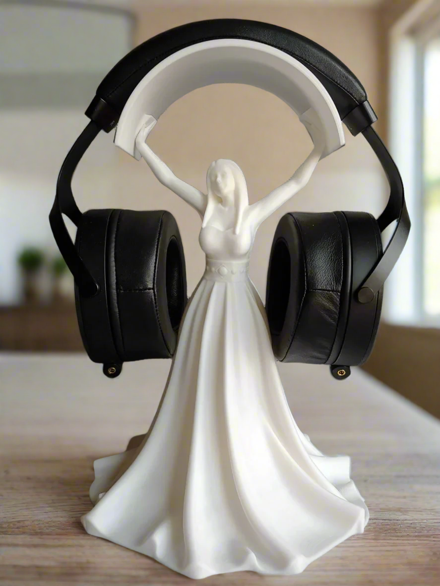 Female Statue Headphone Stand