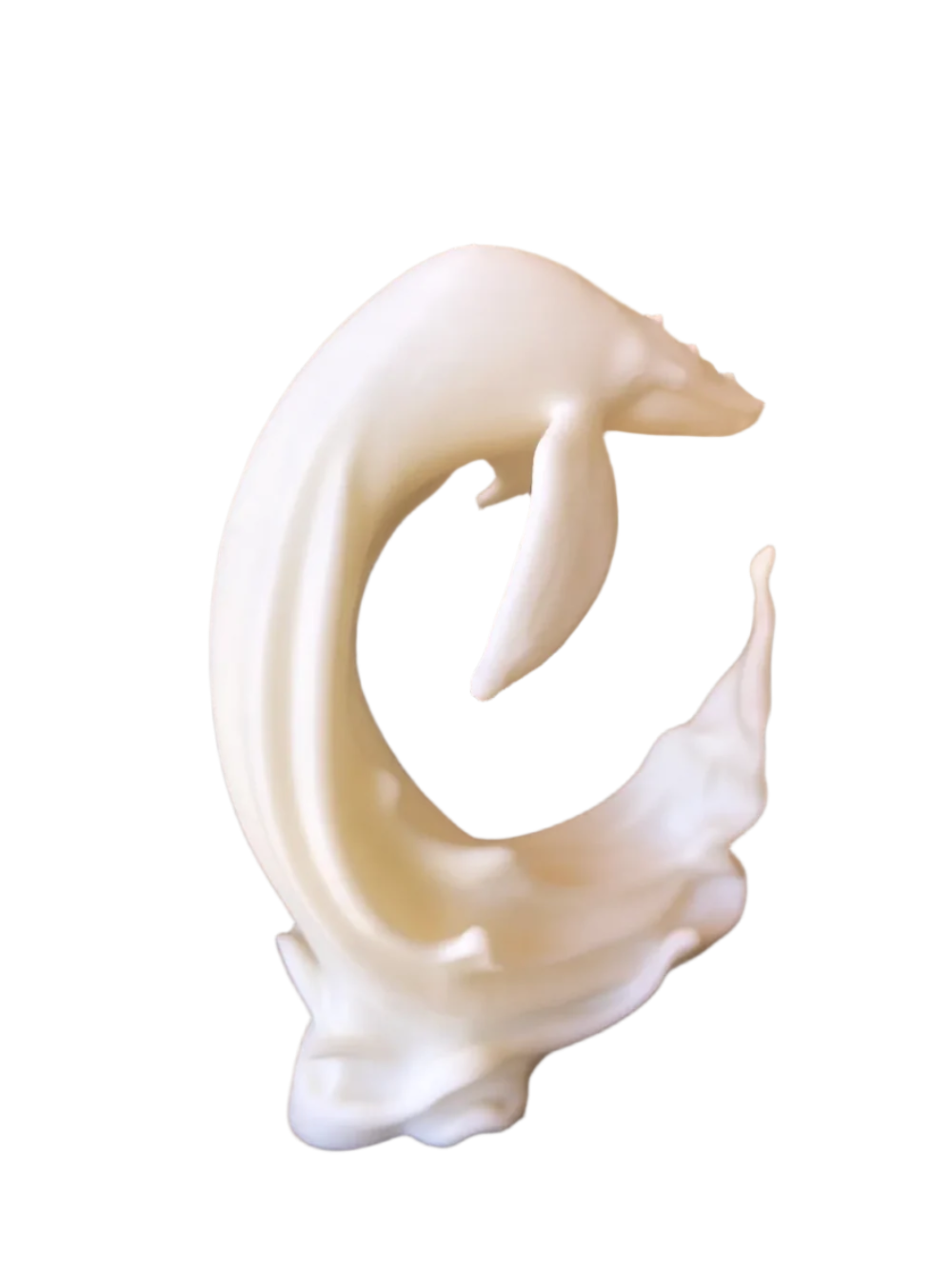 Whale Art Figurine