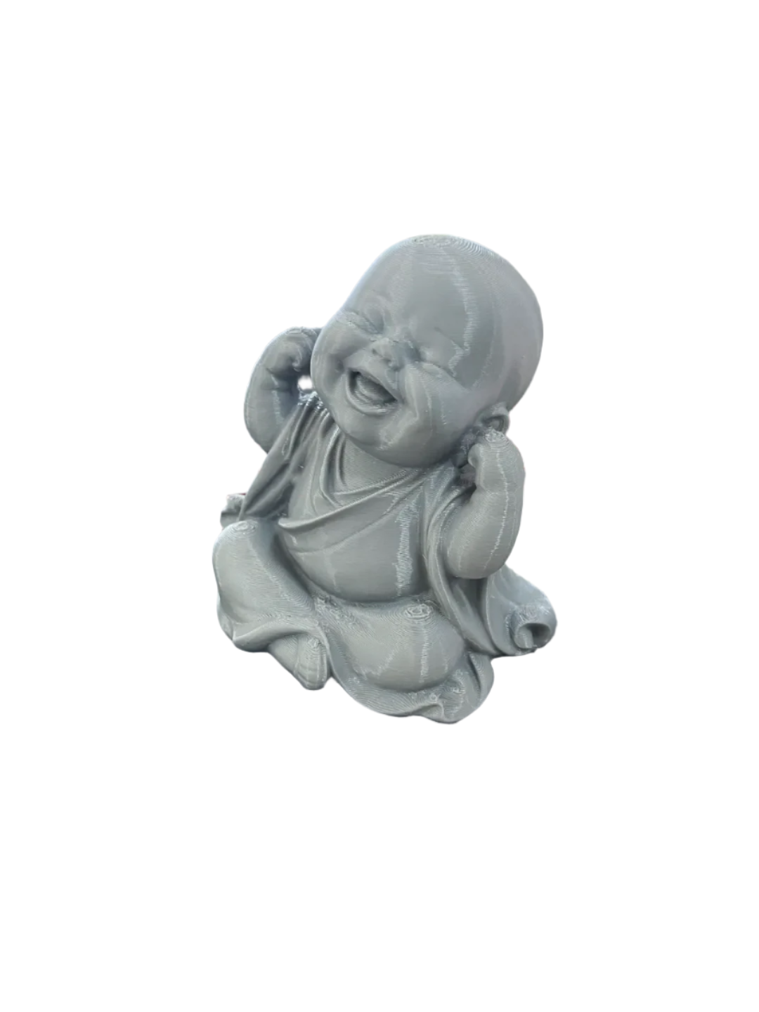Smiling Monk Figurine