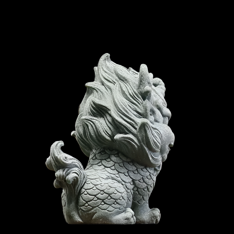 Mythical Beast Sculpture (Qilin)