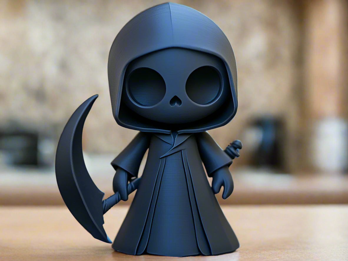 Little Reaper Figurine – Cute Grim Reaper Decor