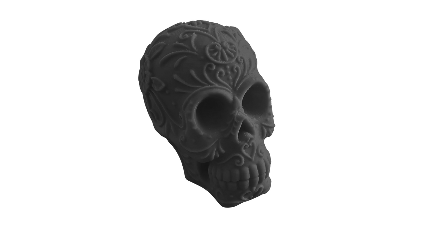 Floral Halloween Skull
