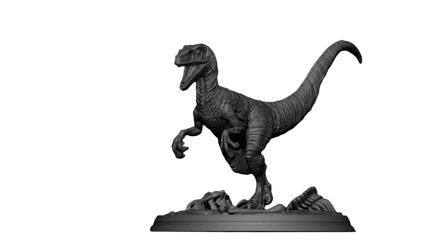 Prehistoric Predator Raptor Statue – Home/Desk Decor