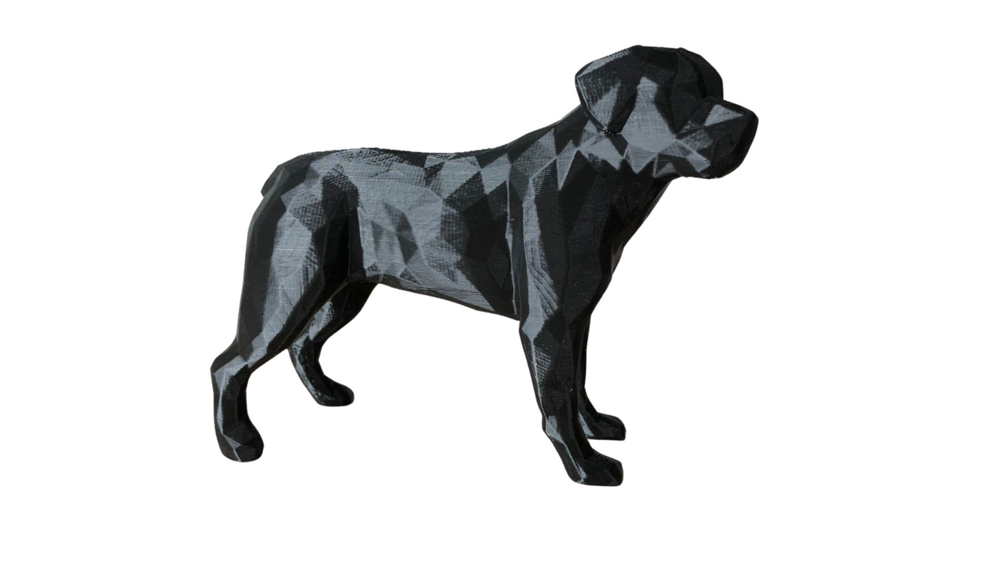 Low-Poly Rottweiler