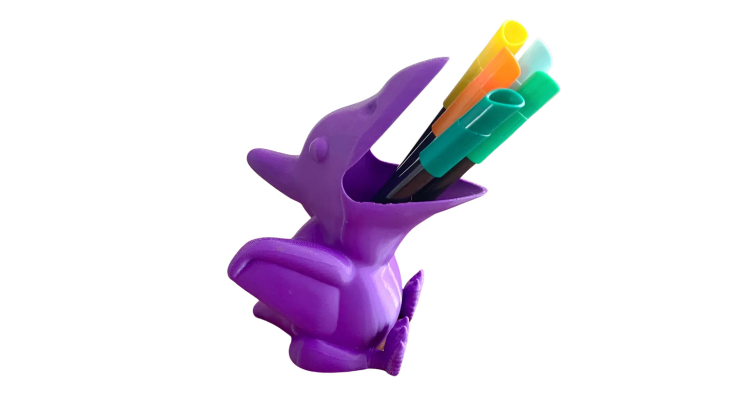 Chubby Pterodactyl Pencil Holder