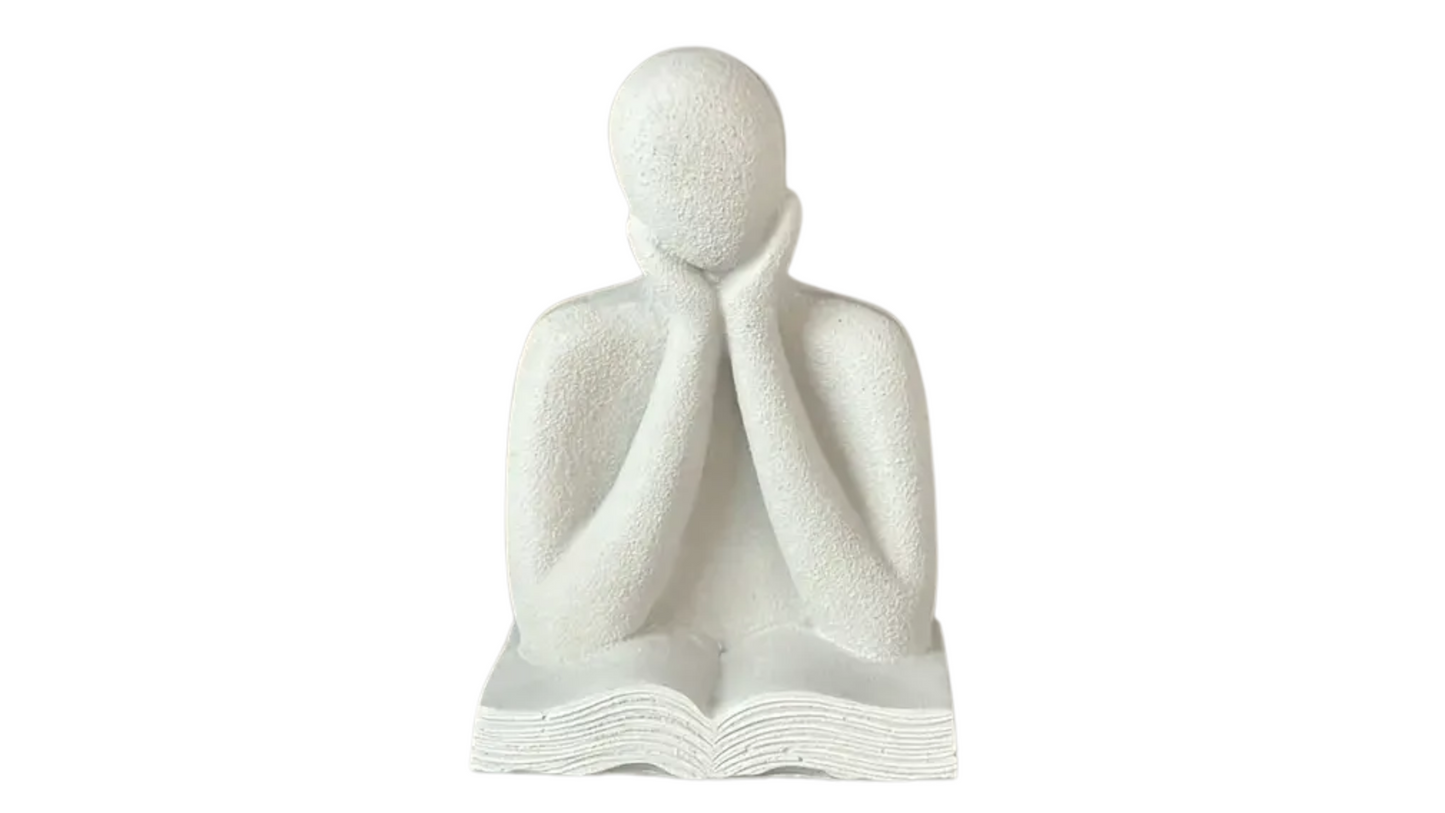 Stylish Book Decor Statue