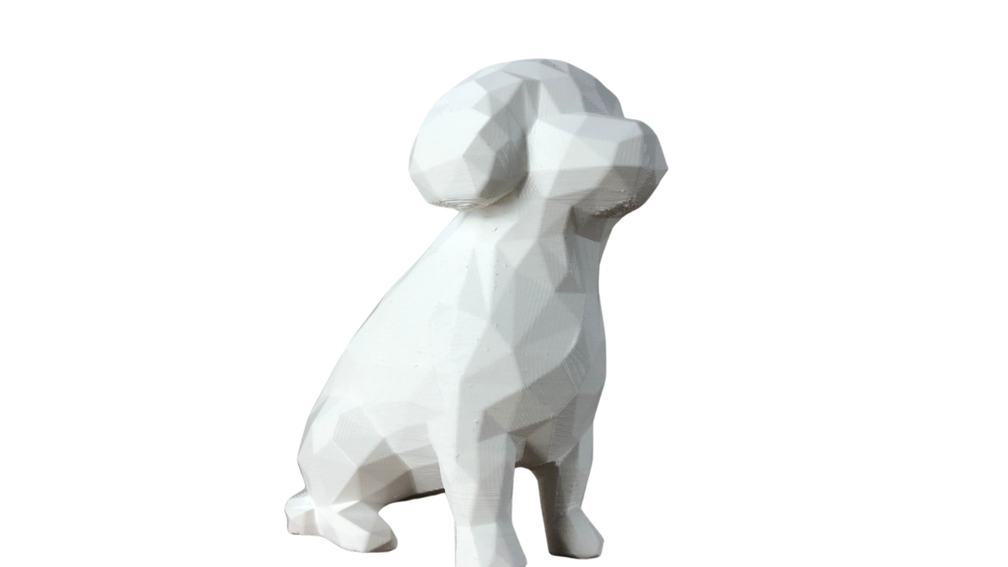 Low-Poly Poodle