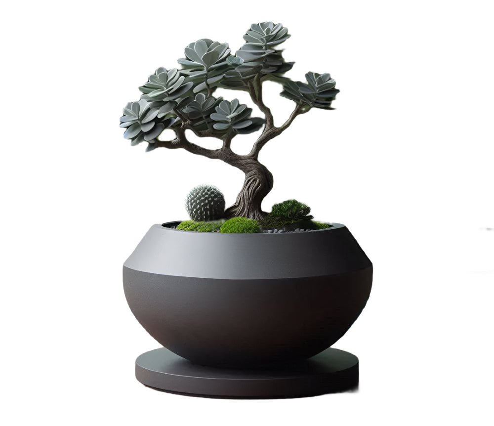 Minimalist Bonsai Planter Bowl