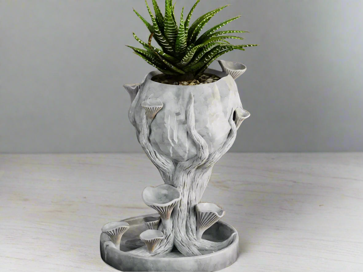 Whimsical Mushroom Vase – Fairy Tale Inspired Decor