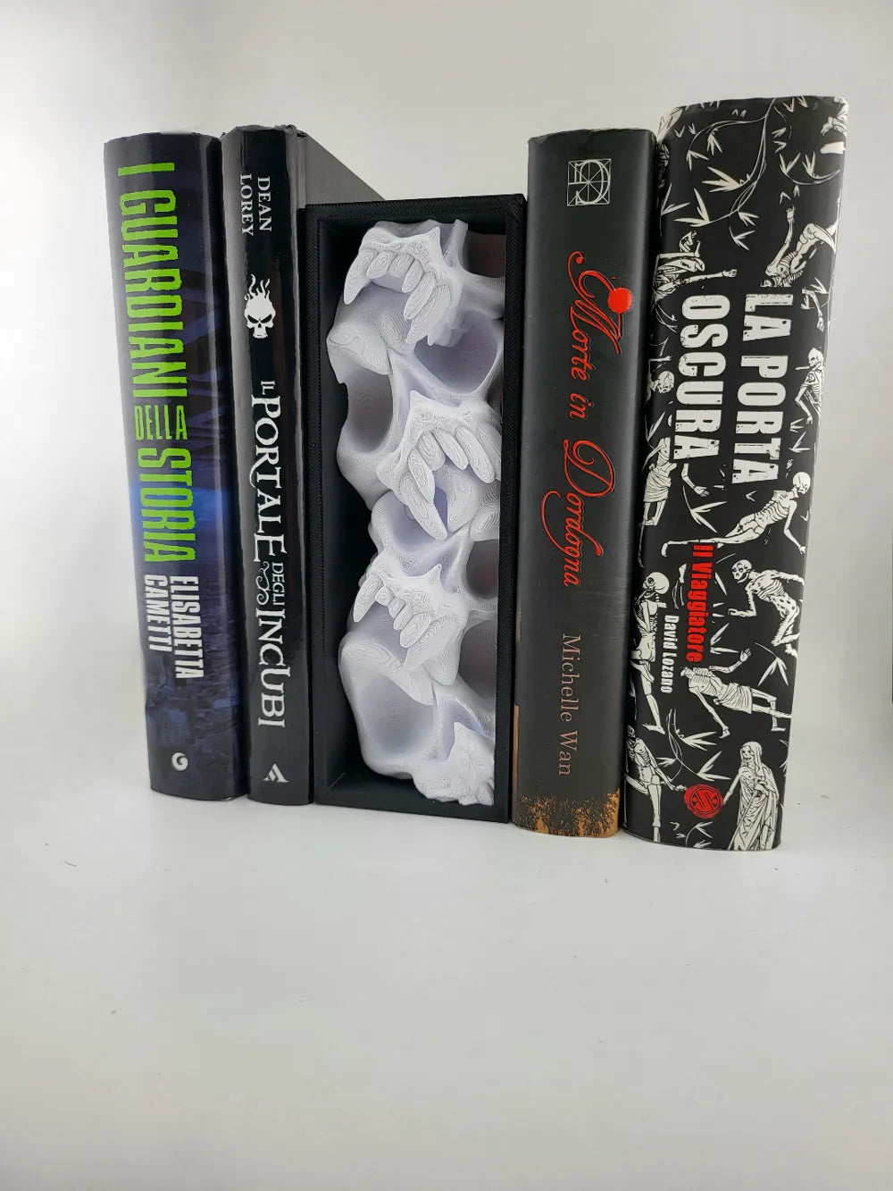 Demon Skulls Book Nook