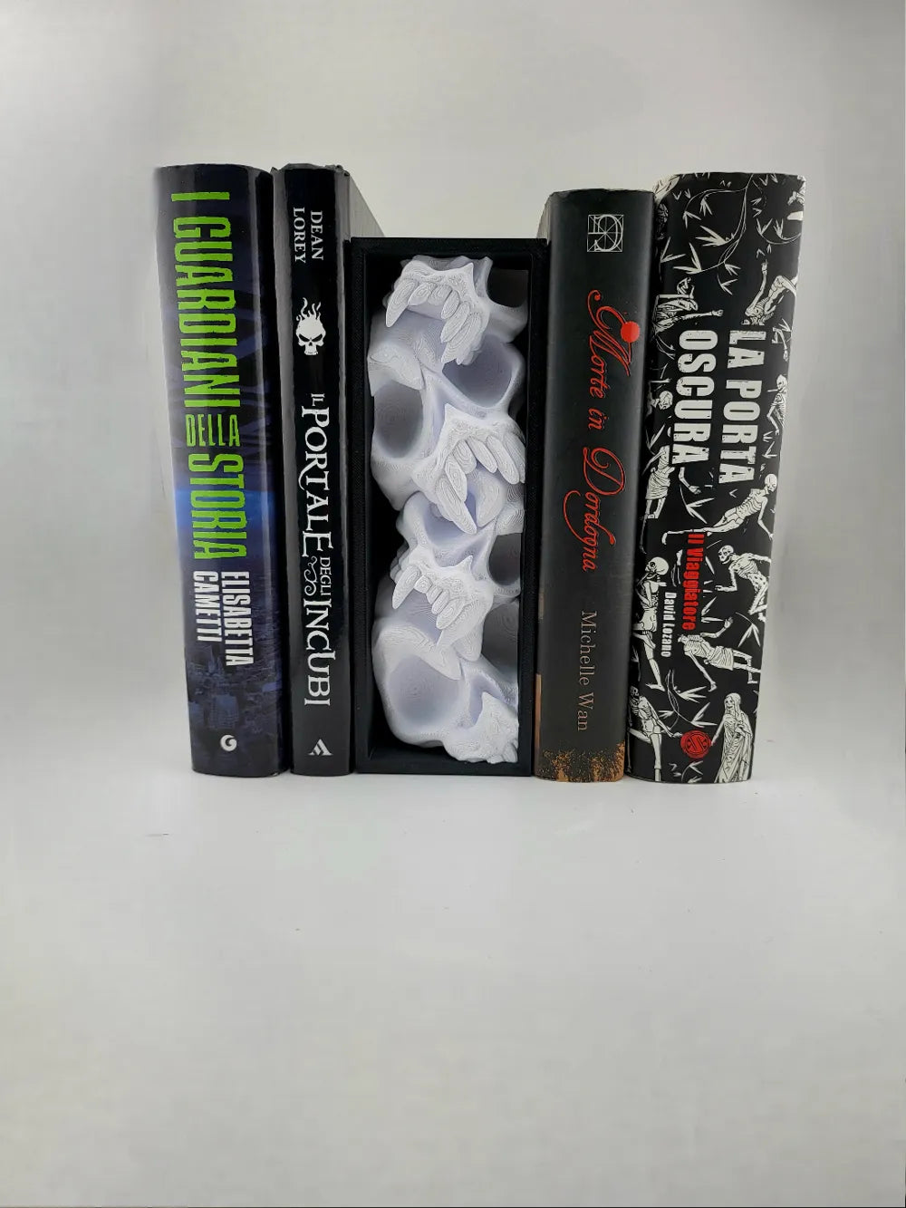 Demon Skulls Book Nook