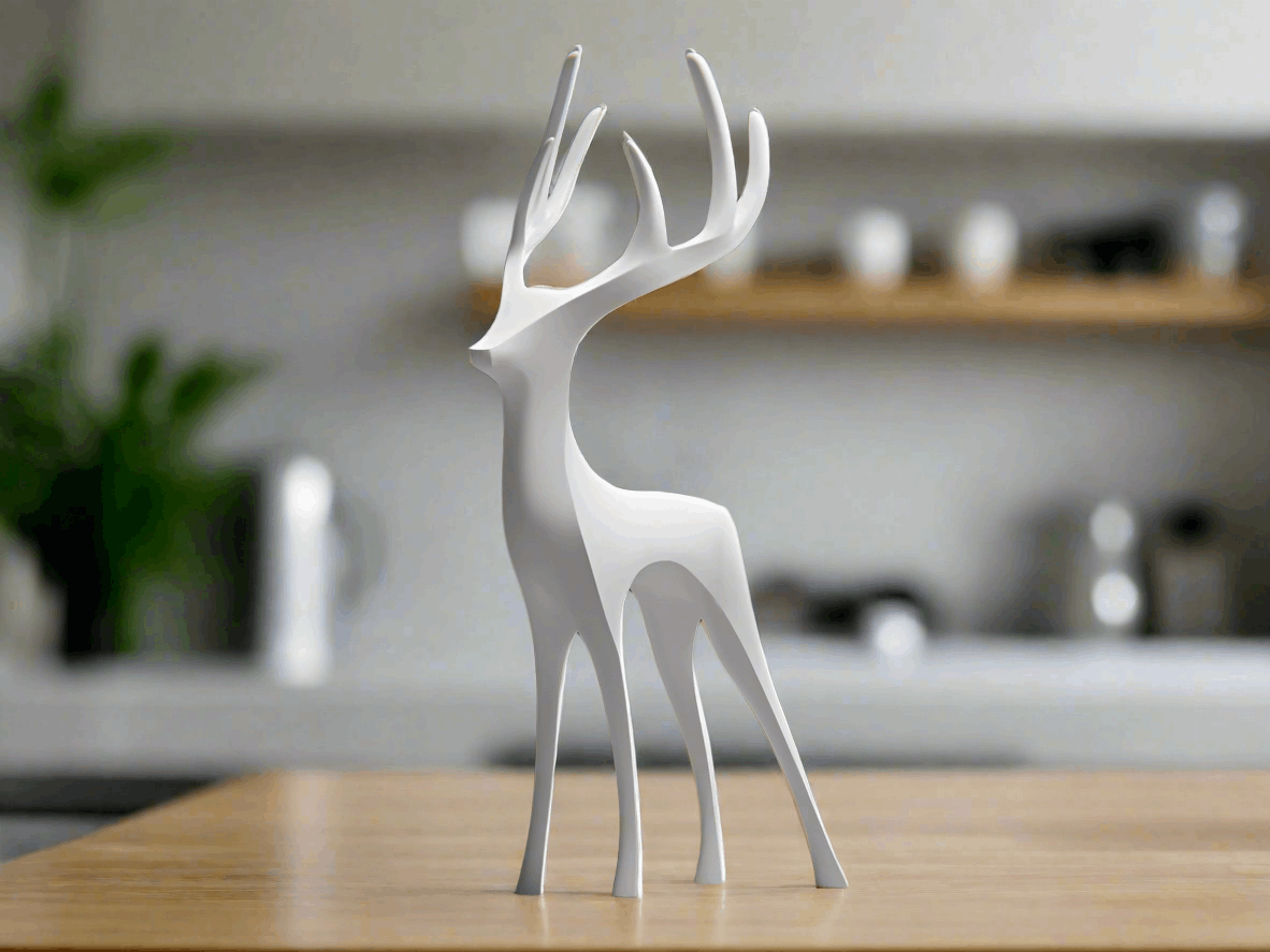 Deer Stag – Majestic Wildlife Sculpture