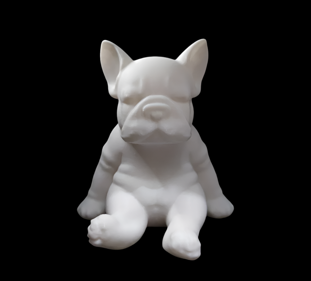 Dreamy Bulldog Sculpture