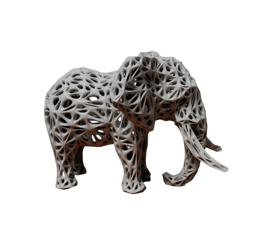 Voronoi Elephant