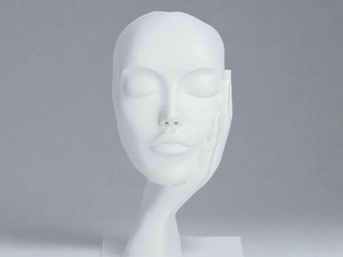 Dreamer’s Rest Figurine – Abstract Thinking Pose Statue