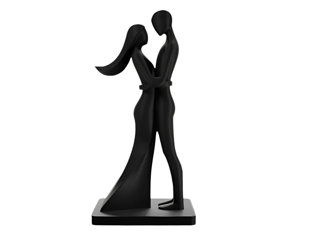 Heartfelt Love Figurine – A Beautiful Couple’s Sculpture
