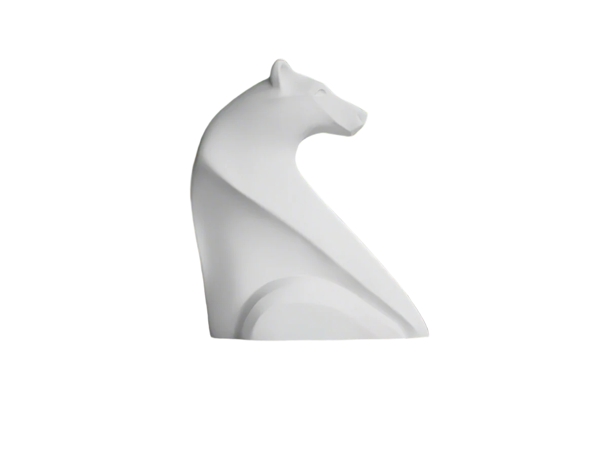 White Bear Sculpture