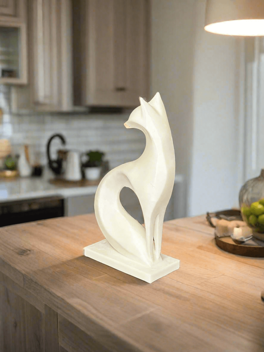Minimalist Fox Sculpture II