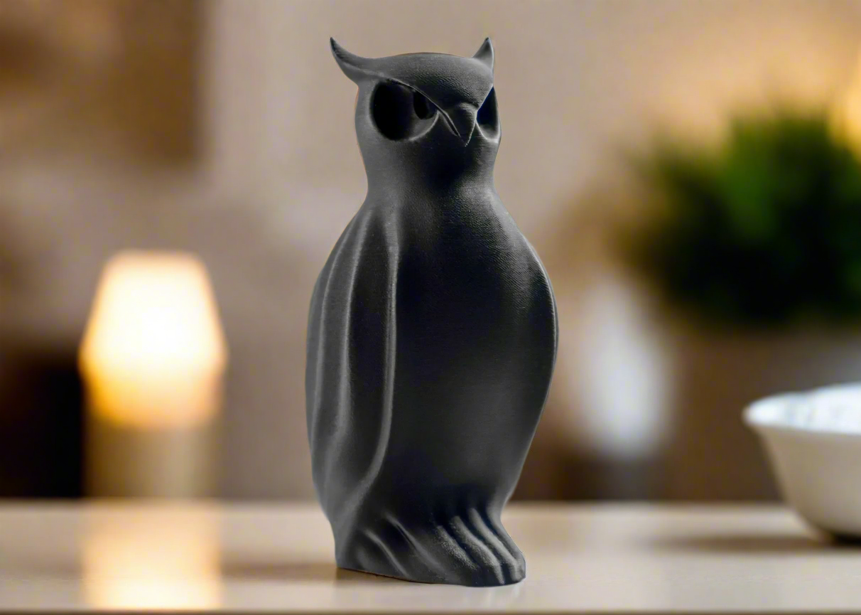 Modern Owl – Sleek Minimalist Figurine