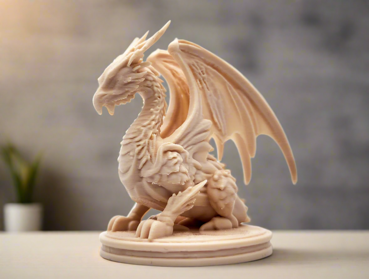 Dragon on Pedestal