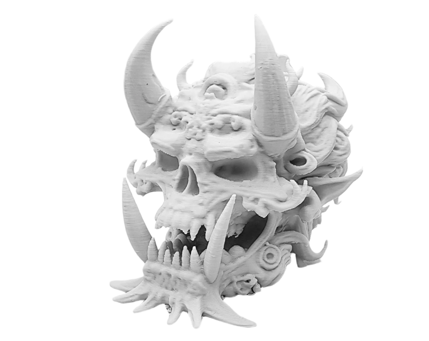 Fire Demon Skull