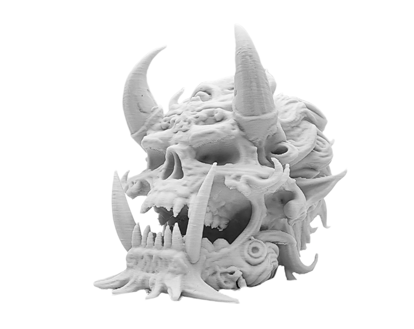 Fire Demon Skull