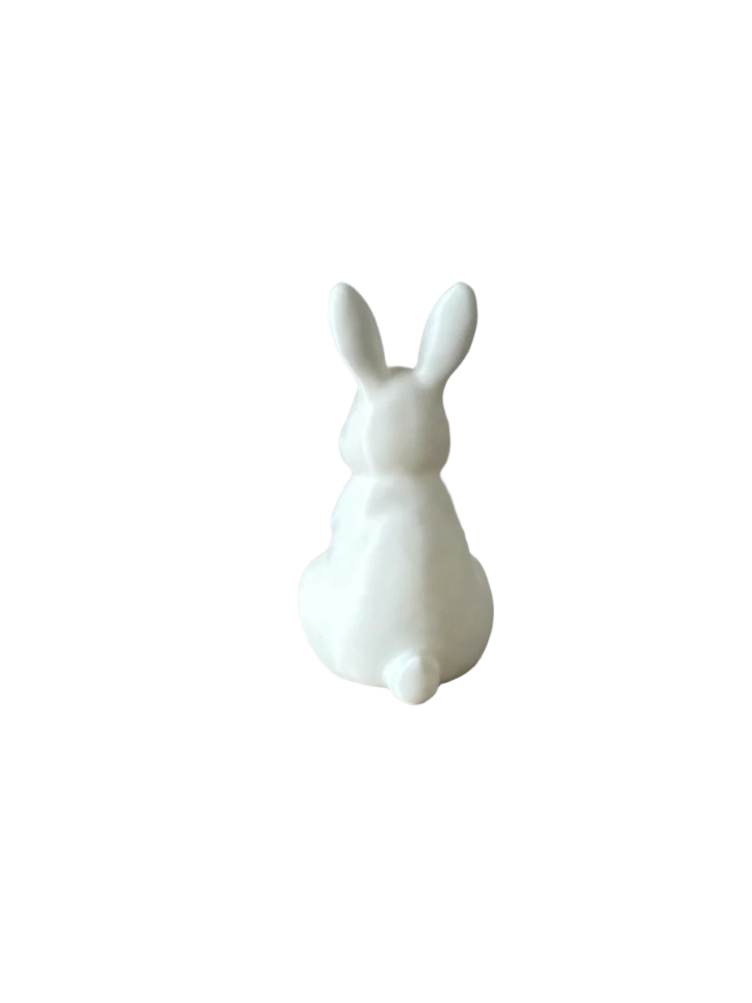 Charming White Rabbit Figurine