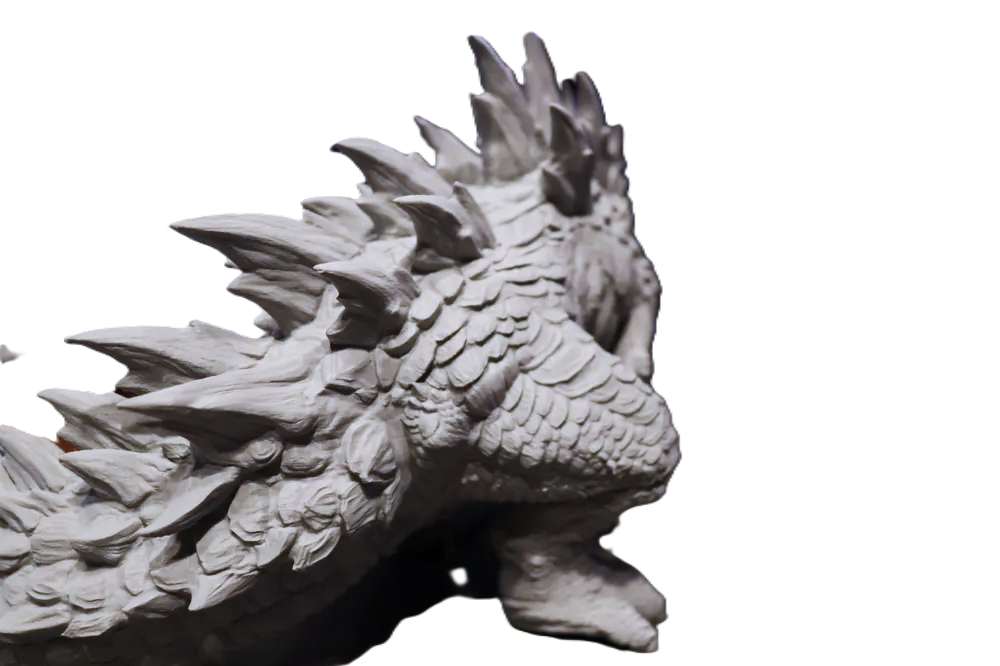 Mythical Reptile Sculpture