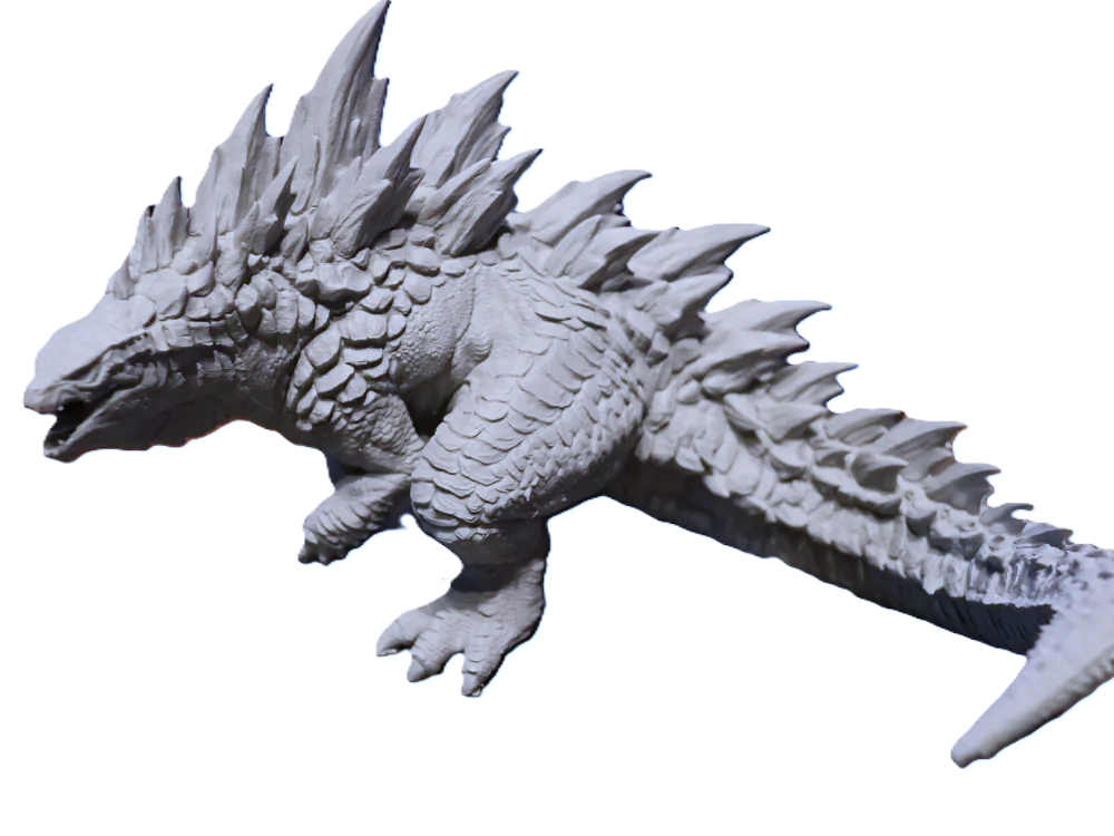 Mythical Reptile Sculpture