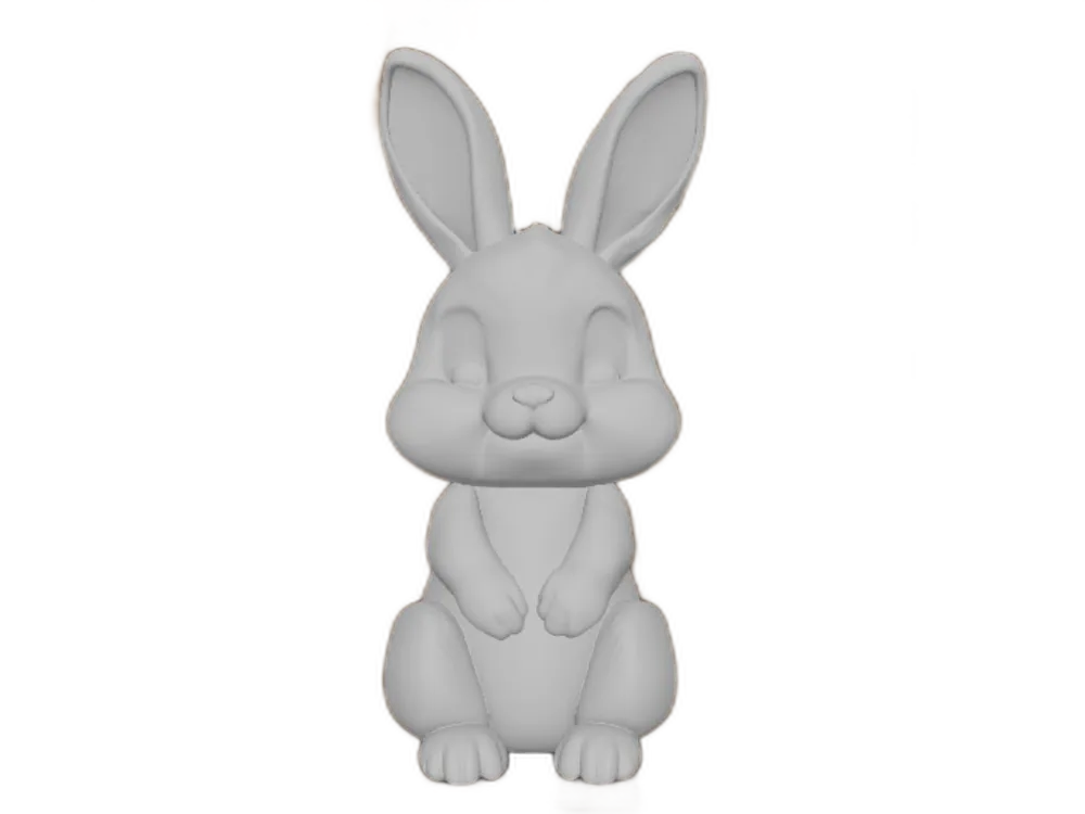 Easter Bunny Figurine – Festive 3D Printed Holiday Decor