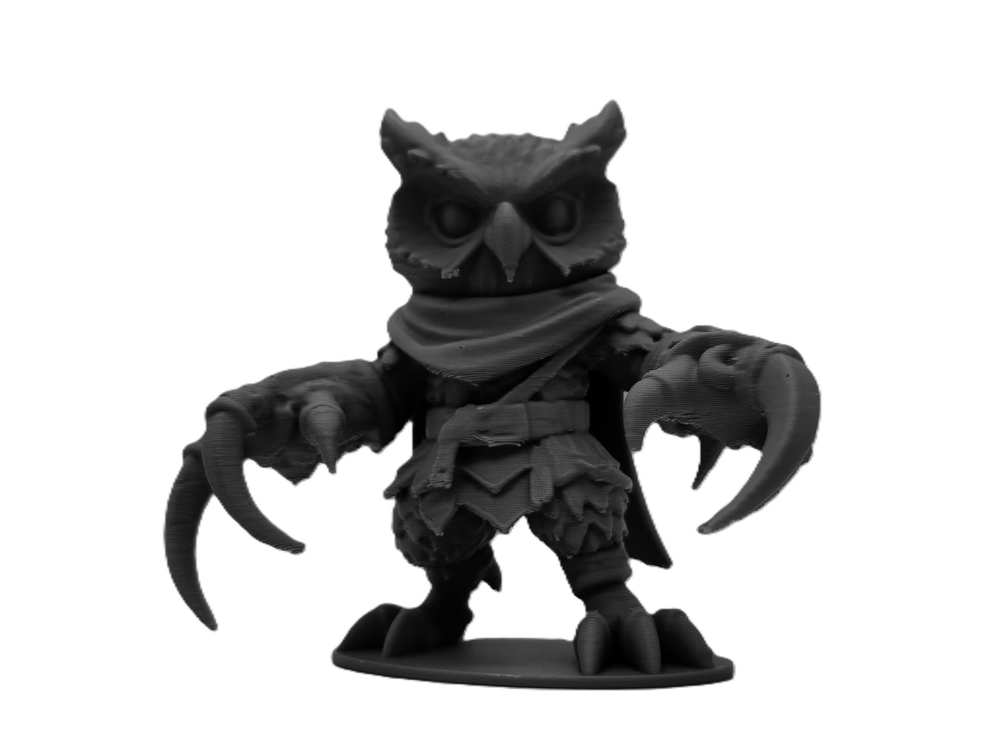 Fantasy Owl Figurine