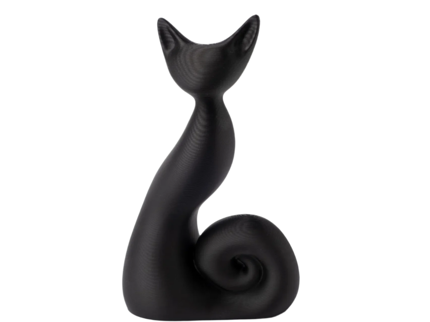 Minimalist Black Cat