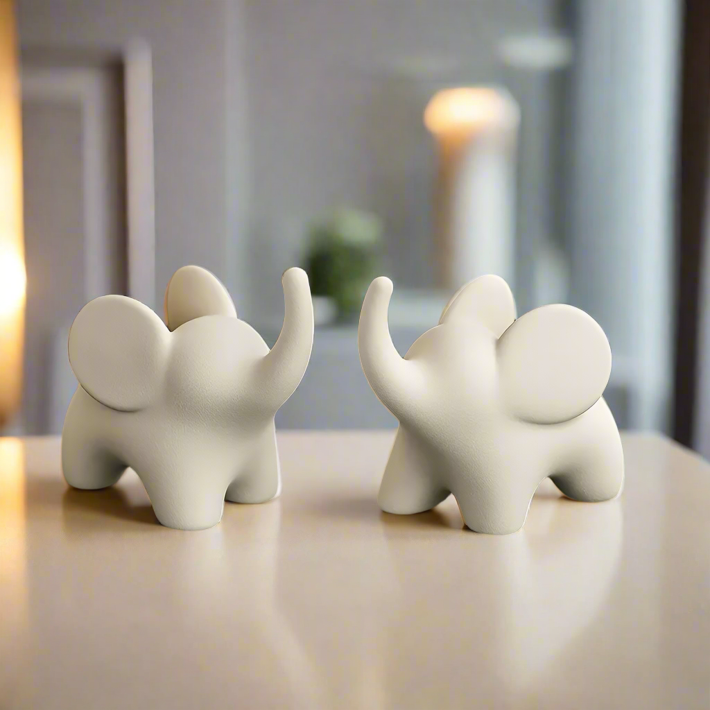 Elephant Serenity – Decorative Sculpture