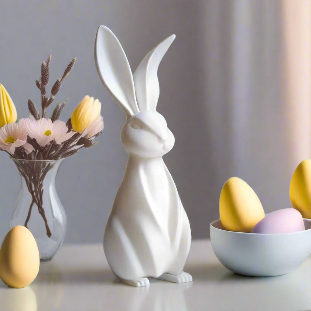 Modern Minimalist Bunny Decor Figurine