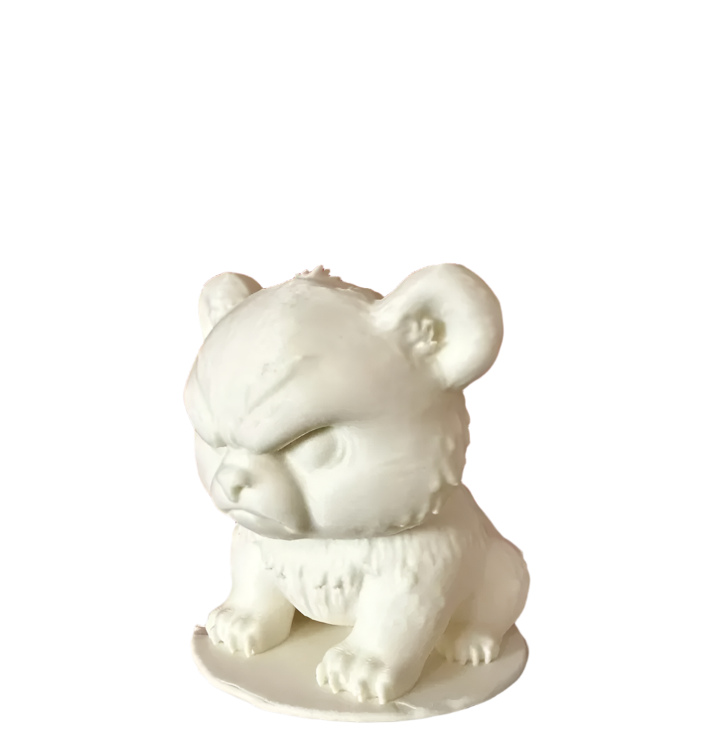 Grumpy Bear Charm – Miniature Mood Decor