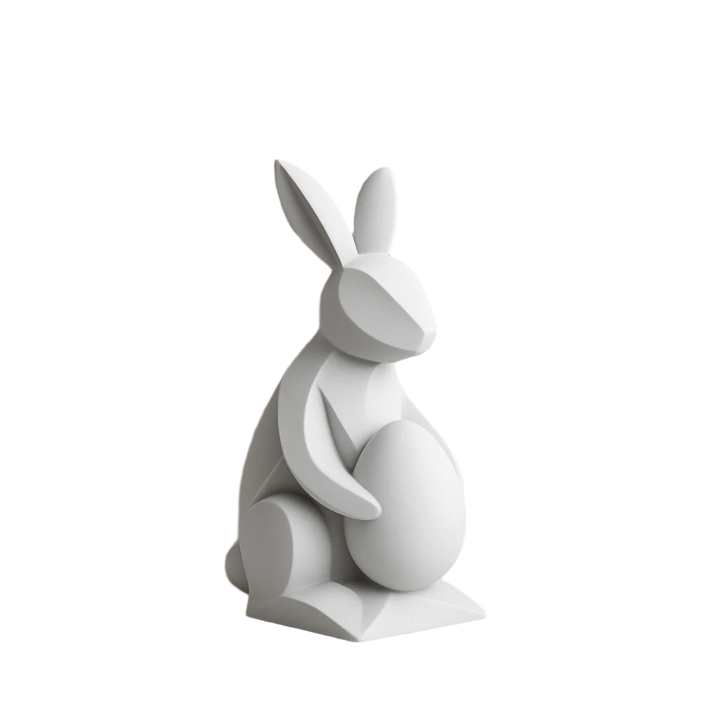 Modern Decorative Bunny Showpiece