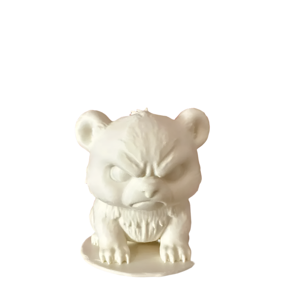 Grumpy Bear Charm – Miniature Mood Decor