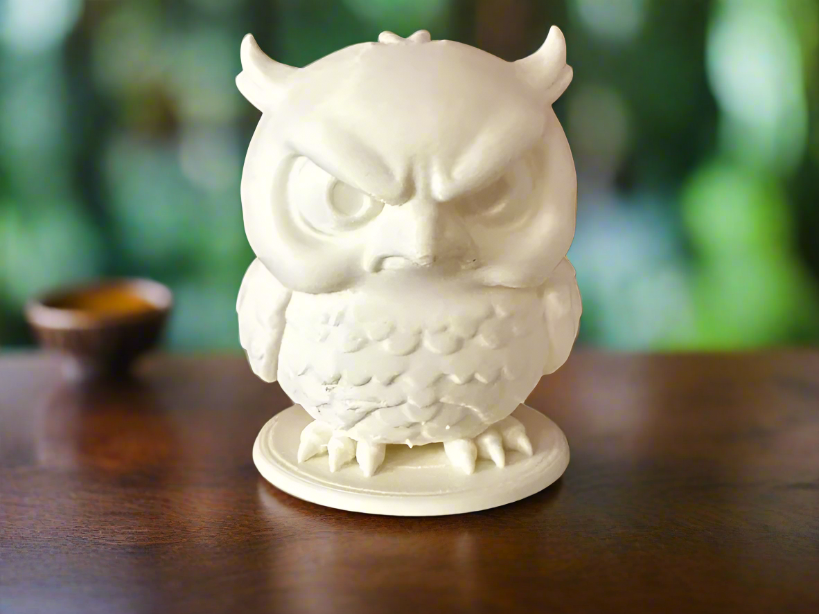 Timeless Owl – Graceful Home Accent