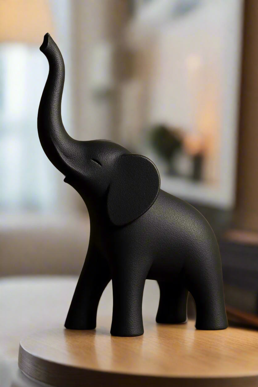 Modern Elephant Elegance – Home Decor Statue