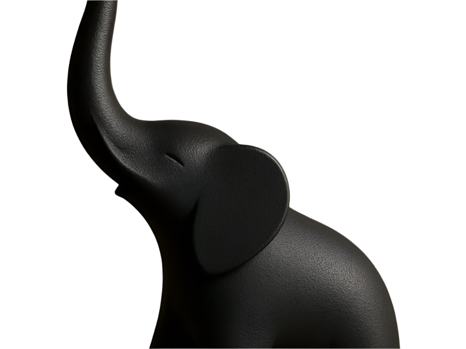 Modern Elephant Elegance – Home Decor Statue
