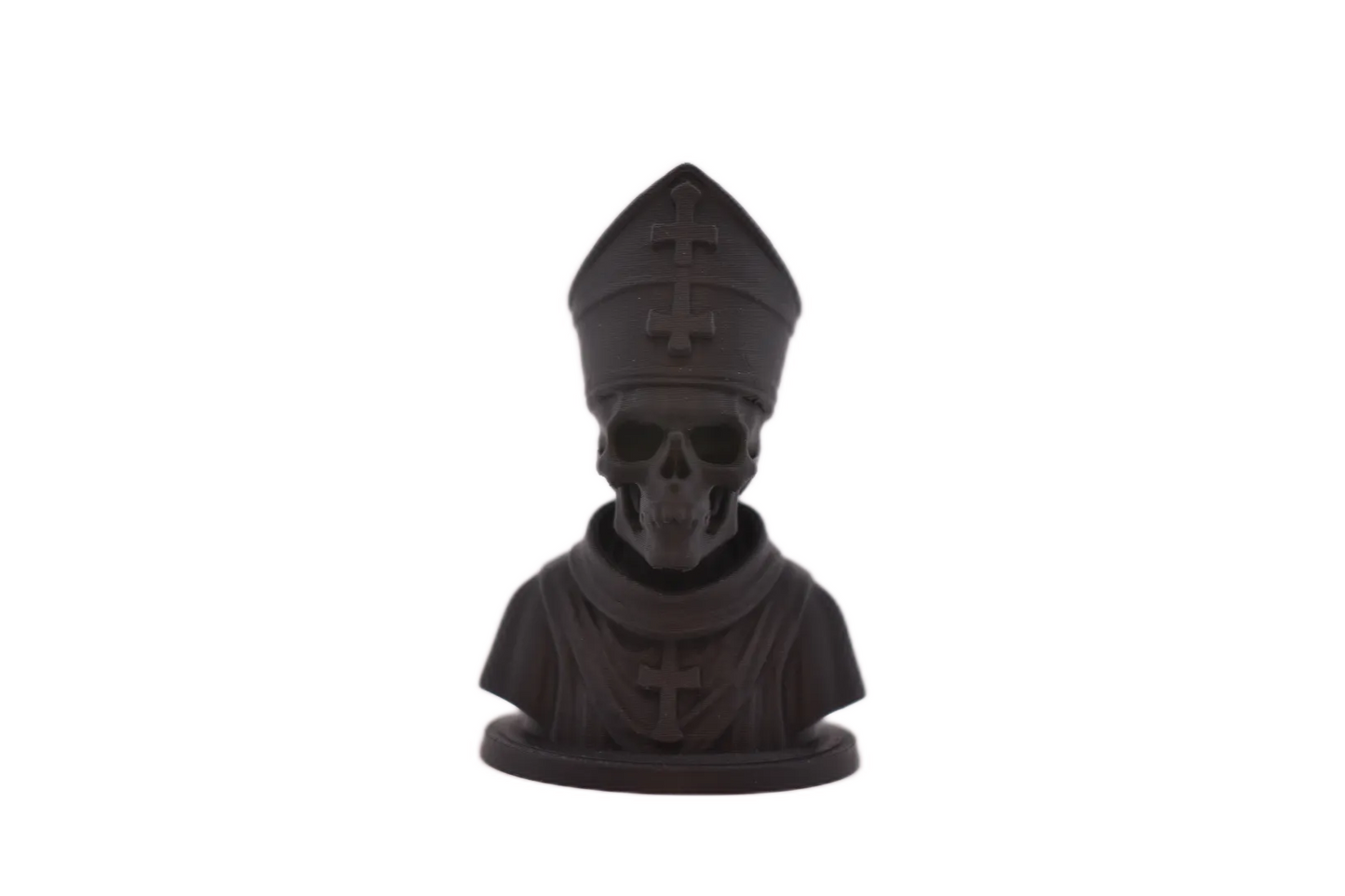 The Bone Bishop Figurine – Dark Gothic Skeleton Priest Statue