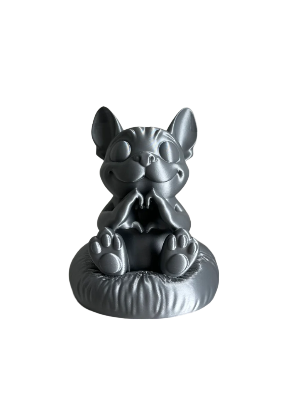 Charming French Bulldog Puppy Figurine