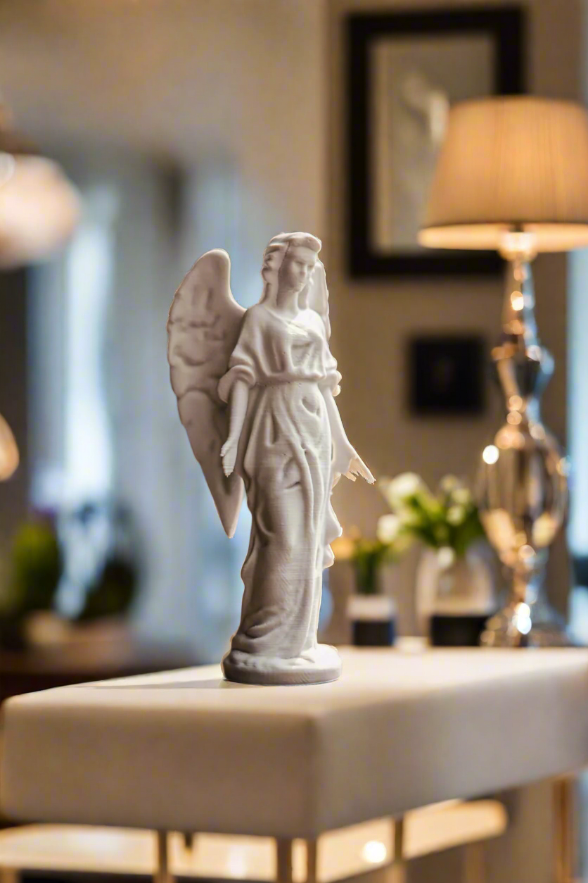 Serene Angel Figurine Spiritual Home Decor