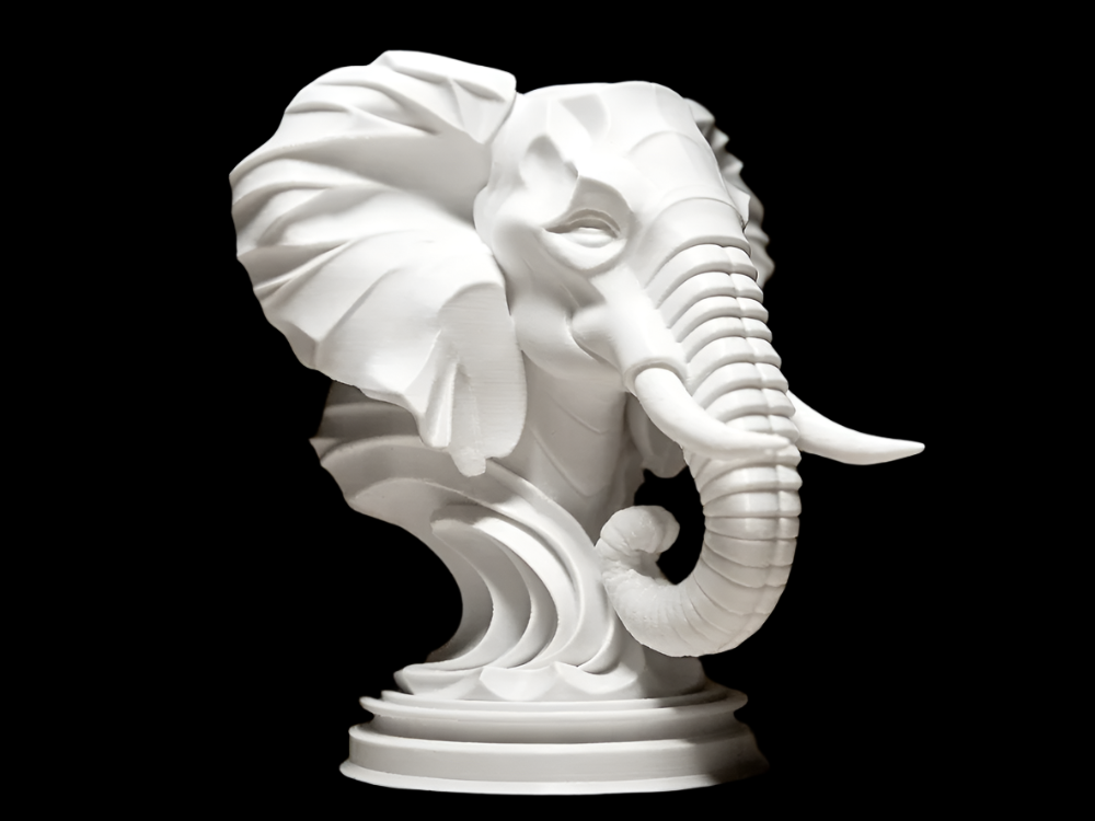 Graceful Elephant Figurine Symbol of Wisdom and Strength