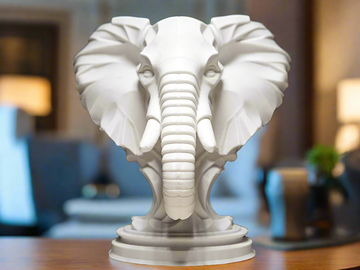 Graceful Elephant Figurine Symbol of Wisdom and Strength