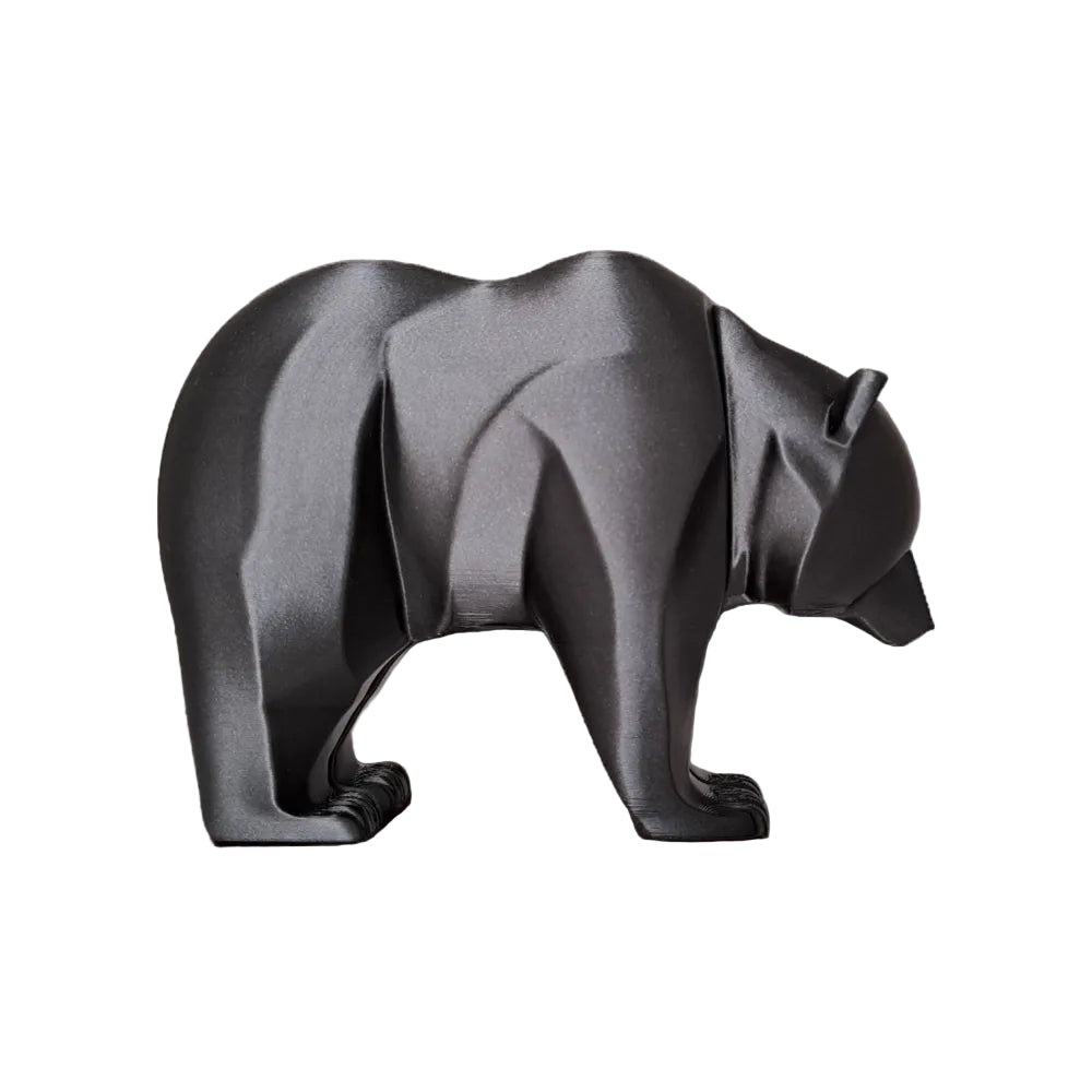 Minimalist Bear Figurine – Contemporary Wildlife Decor