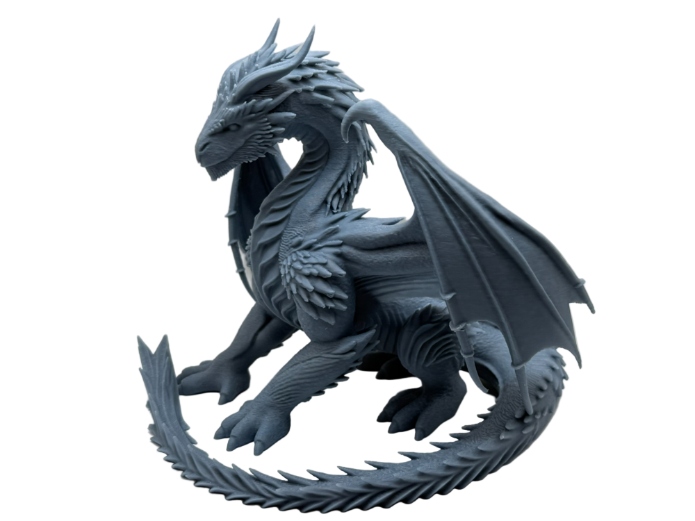 Majestic Dragon Figurine – Guardian of Prosperity & Power